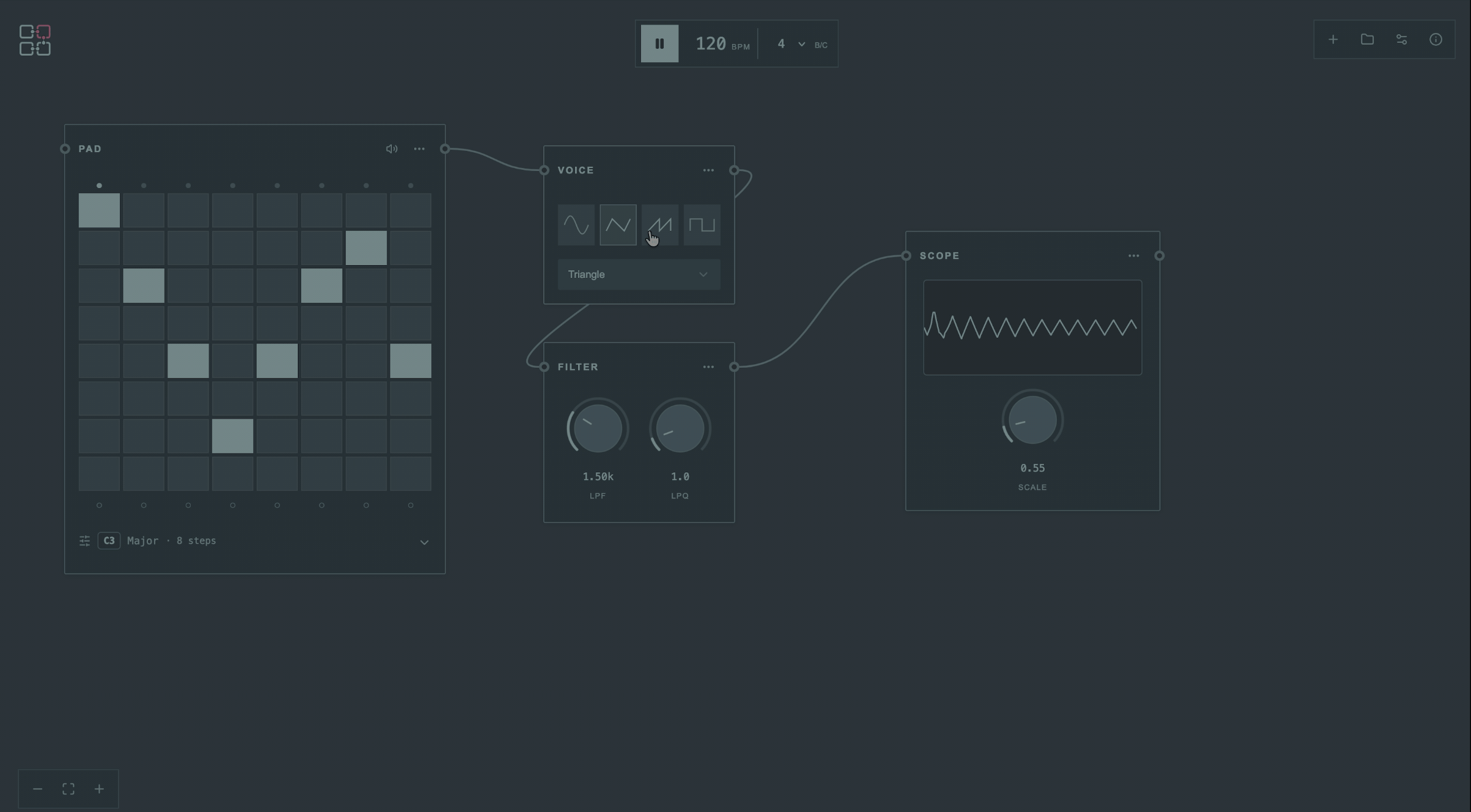 A sample gif of our new Scope Effect